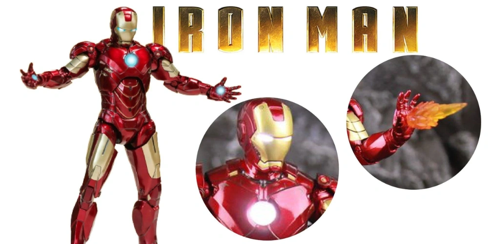 Iron Man phiên bản 14 inch có đèn LED