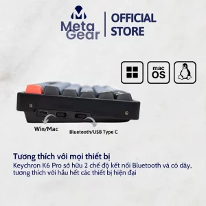 Bàn phím cơ Keychron K6 Pro