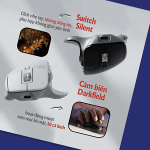 Chuột không dây Logitech Master 3s