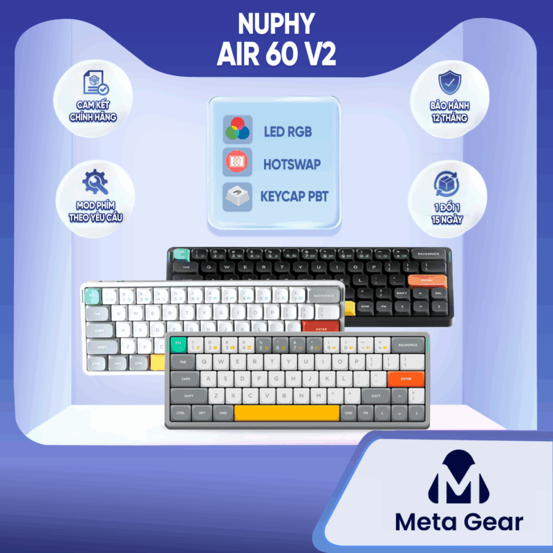 Bàn phím cơ Nuphy Air60 V2