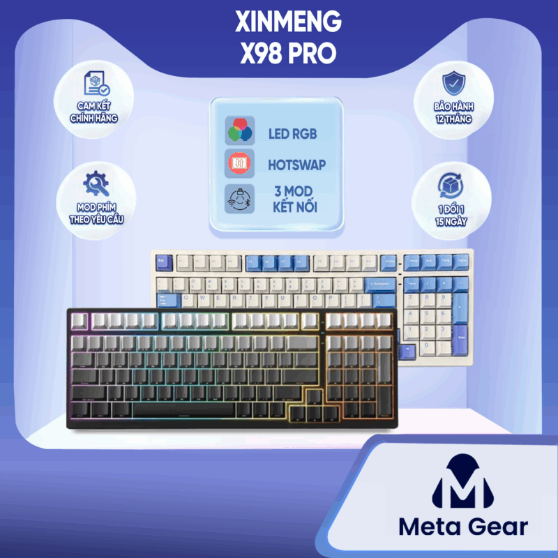 Bàn phím cơ Xinmeng X98 Pro