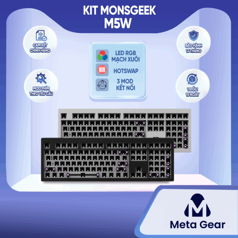 Kit bàn phím cơ Monsgeek M5W