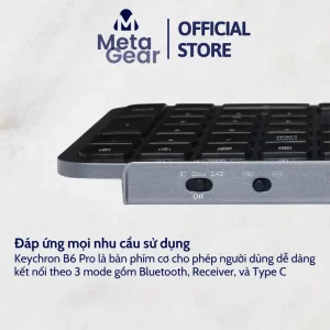 Bàn phím cơ Keychron B6 Pro