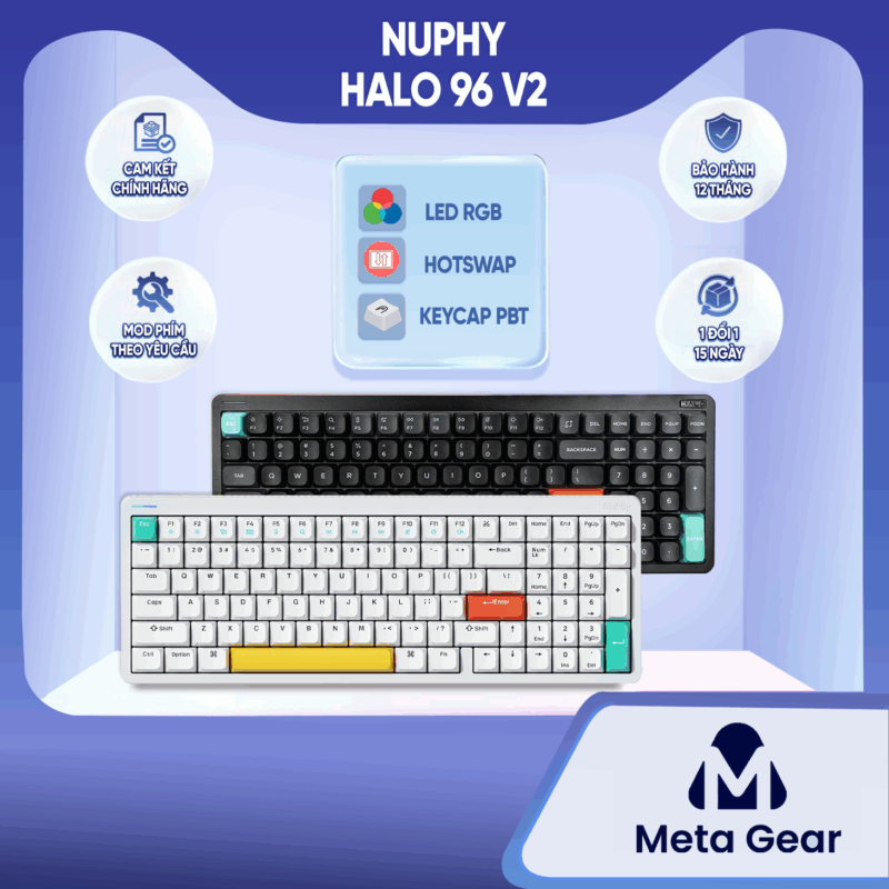 Bàn phím cơ Nuphy halo96