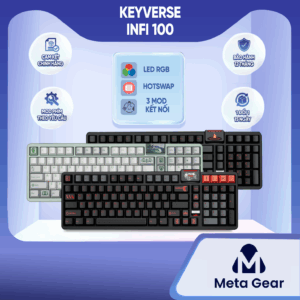 Bàn phím cơ Keyverse Infi100