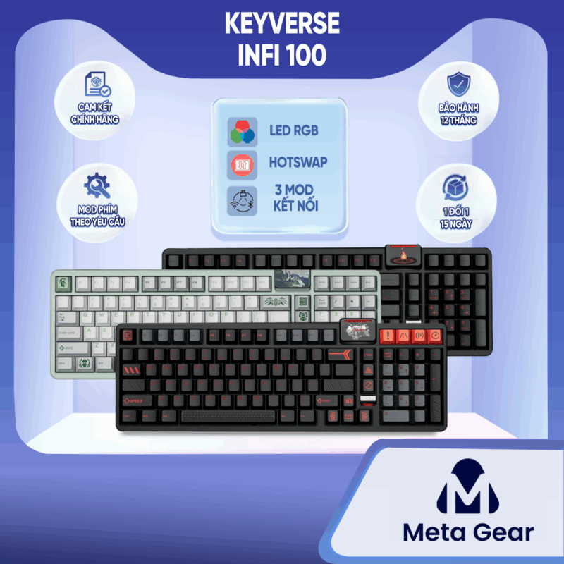 Bàn phím cơ Keyverse Infi100