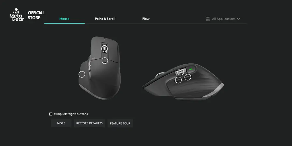 Hướng dẫn sử dụng Logitech MX Master 3S