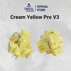 Switch Akko Cream Yellow Pro V3