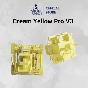 Switch Akko Cream Yellow Pro V3