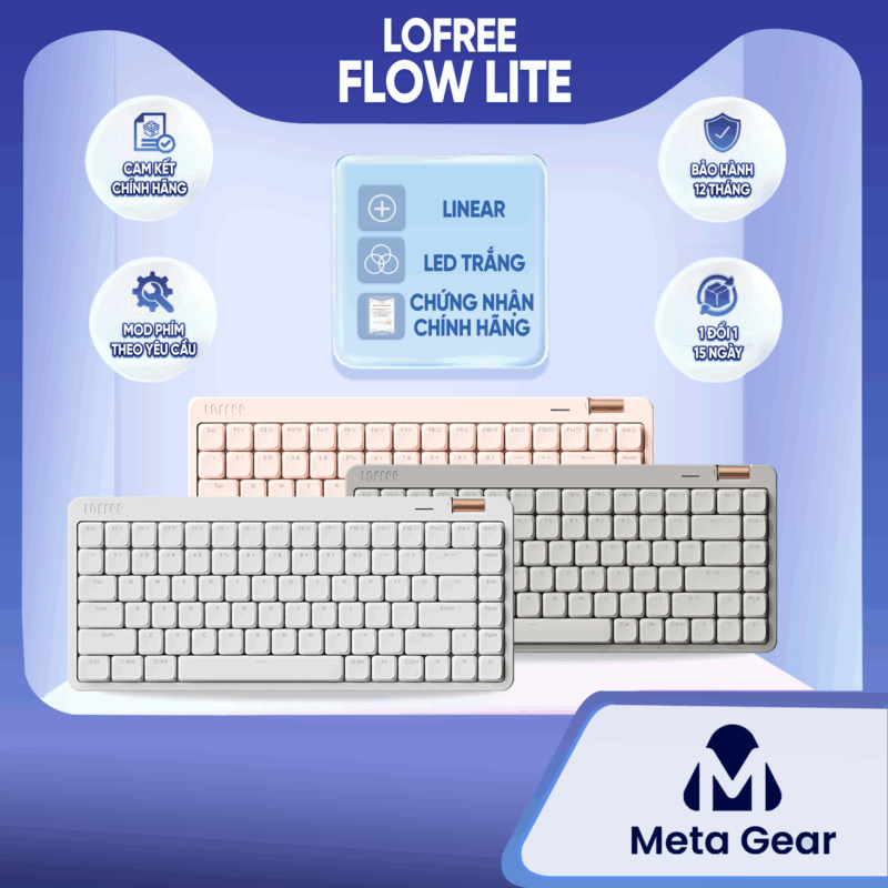 Bàn phím cơ Lofree Flow Lite