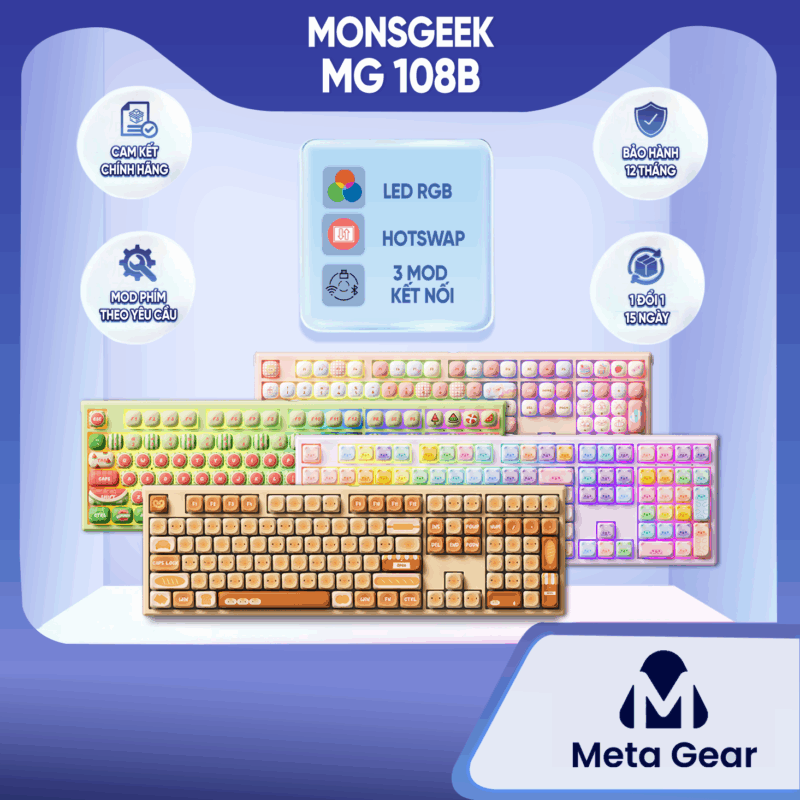 Bàn phím cơ Monsgeek MG108B