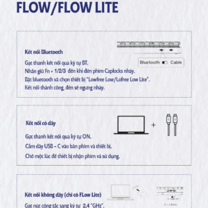 Bàn phím cơ Lofree Flow Lite