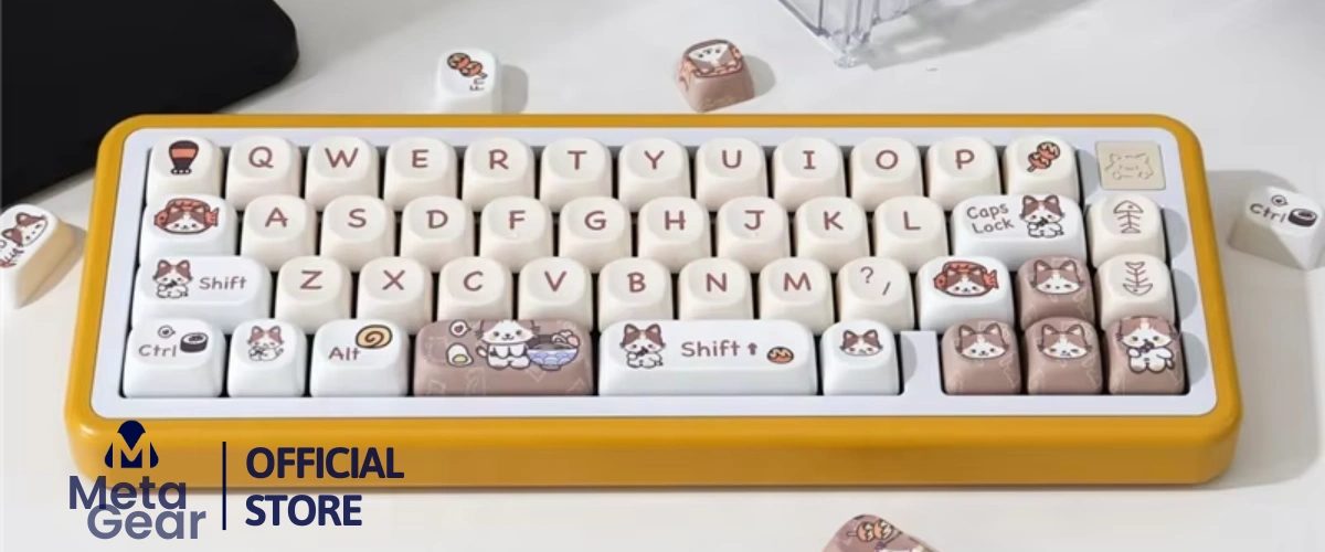 Keycap MOA: Trải nghiệm gõ phím độc đáo và thú vị