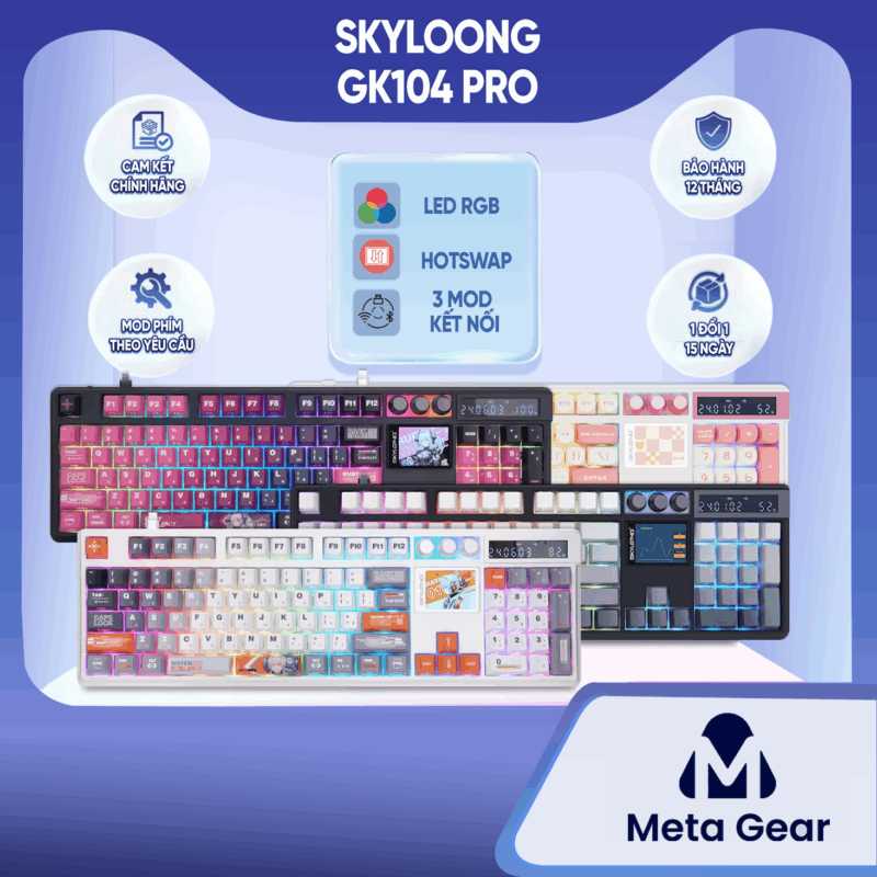 Bàn phím cơ Skyloong GK104 Pro
