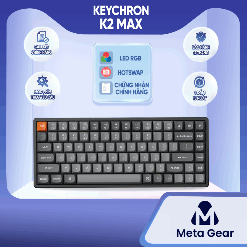 Bàn phím cơ Keychron K2 Max
