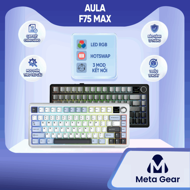 Bàn phím cơ Aula F75 Max