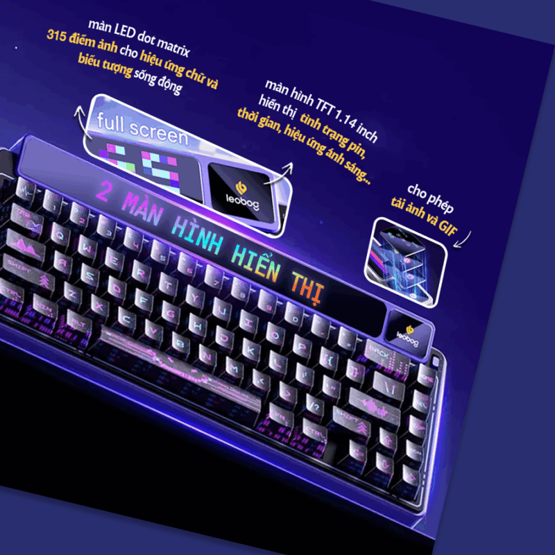 Bàn phím cơ Leobog AMG65