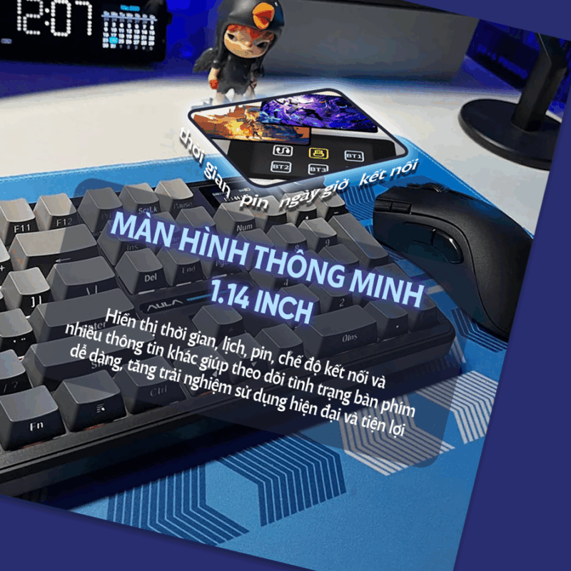Bàn phím cơ Aula F108 Pro