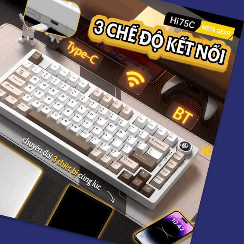 Bàn phím cơ Riccks RS8
