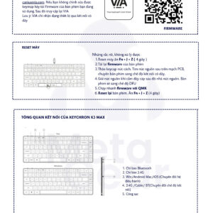 Bàn phím cơ Keychron K3 Max