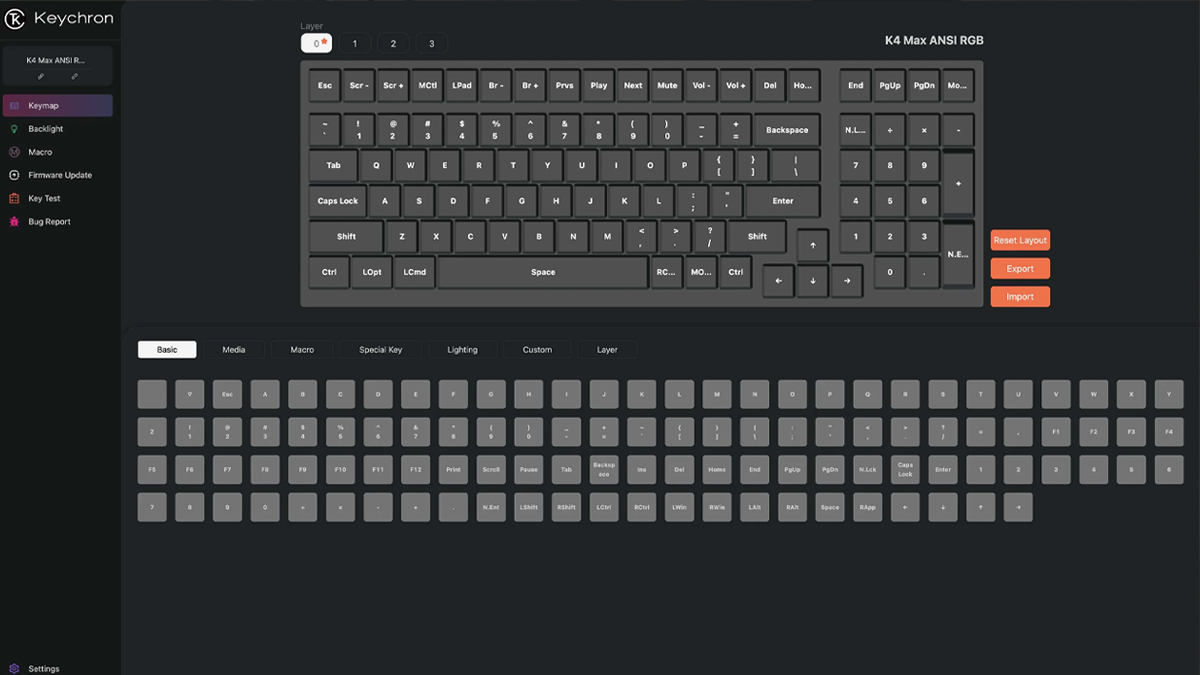 Bàn phím cơ Keychron K4 Max Bàn phím cơ Keychron K4 Max