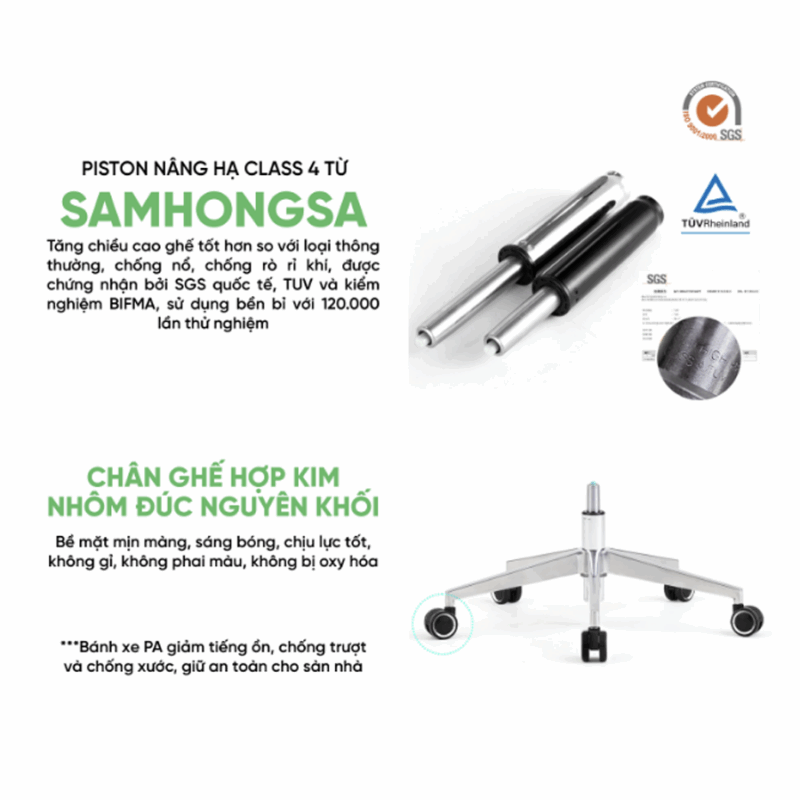 Ghế công thái học Upgen Nexus