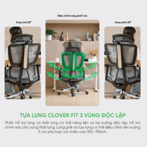 Ghế công thái học Upgen Revolution 2025