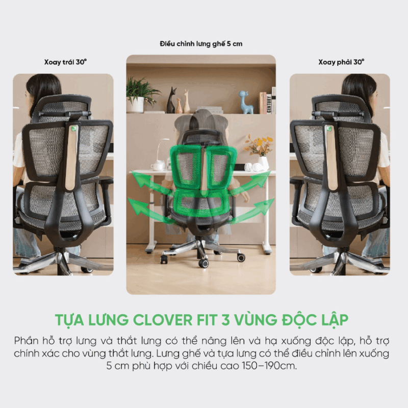 Ghế công thái học Upgen Revolution 2025