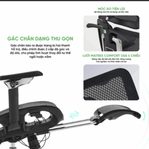 Ghế công thái học Upgen Nexus