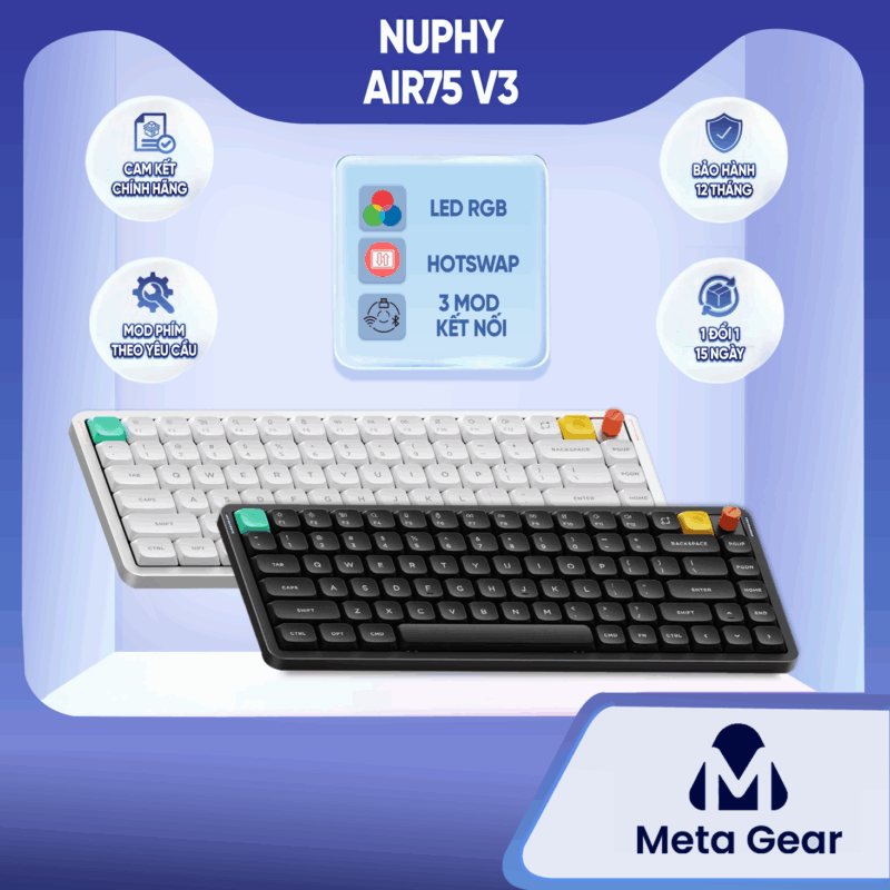 Bàn phím cơ Nuphy Air75 V3