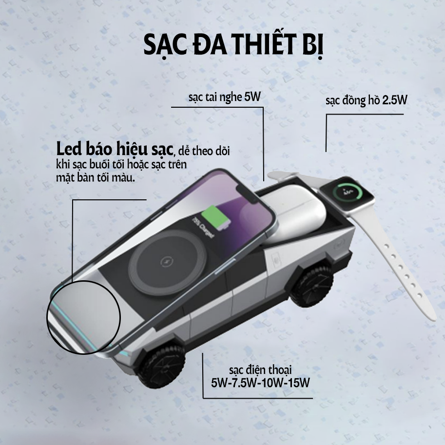 Sạc không dây để bàn