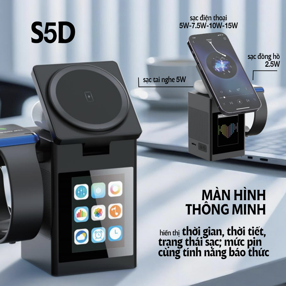 Sạc không dây để bàn