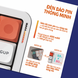 Bàn phím cơ Nuphy Air75 V3