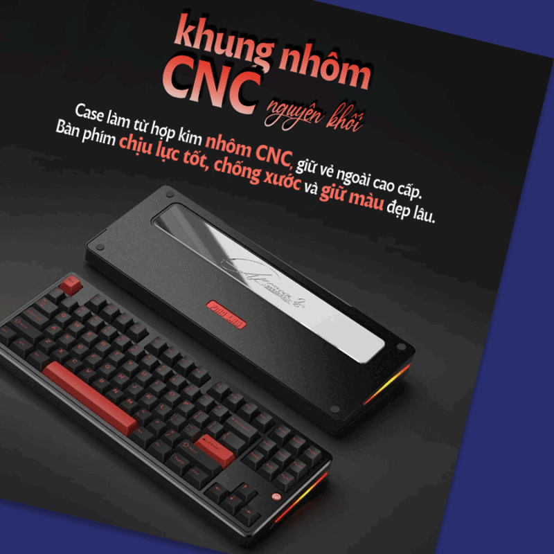 Bàn phím cơ PMO Aurora 80