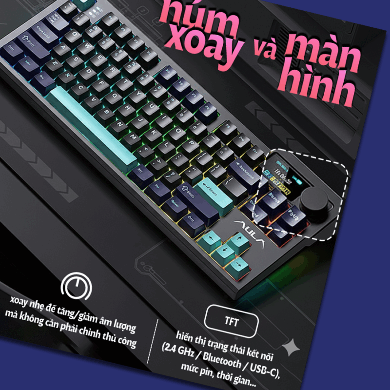 Bàn phím cơ Aula S87 Pro