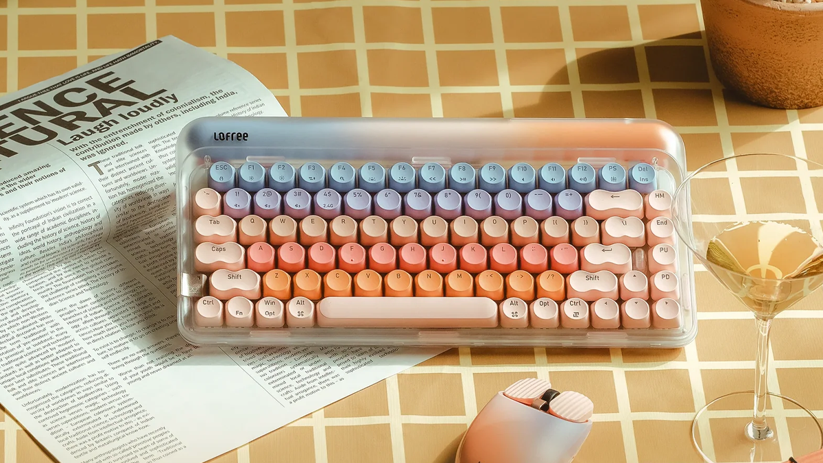 Bàn phím cơ Lofree Dot Sugar Color 70S