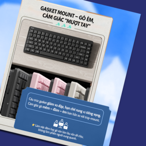 Bàn phím cơ Nuphy Node75 Bàn phím cơ Nuphy Node75