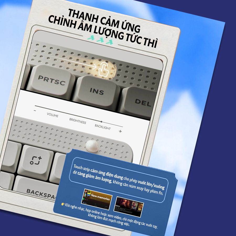 Bàn phím cơ Nuphy Node75 Bàn phím cơ Nuphy Node75