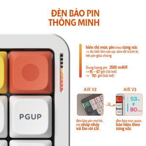 Bàn phím cơ Nuphy Air65 V3 Nuphy Air65 V3