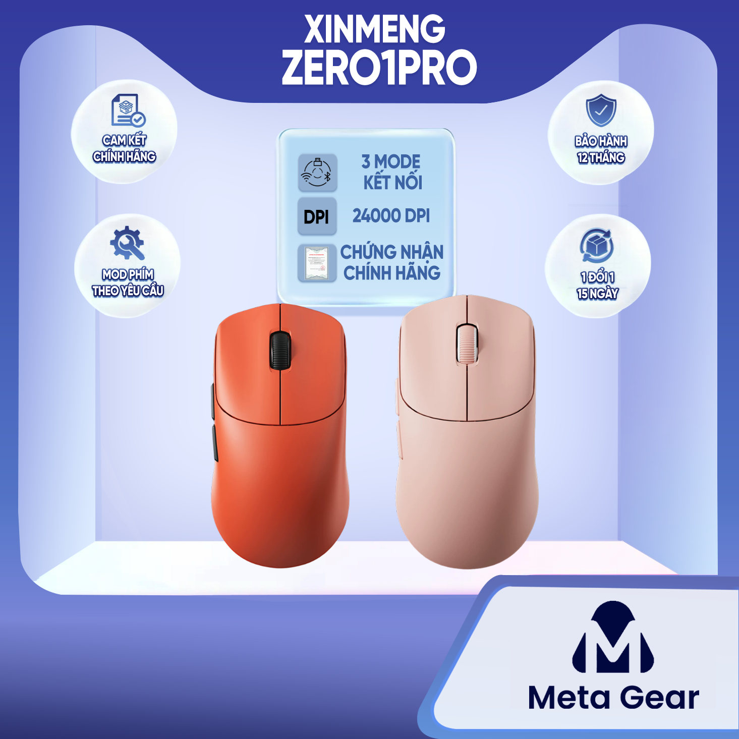 Chuột không dây Xinmeng Zero1Pro Chuột không dây Xinmeng Zero1Pro