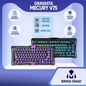 Bàn phím cơ Gravasta Mecury V75 Pro & V75 Bàn phím cơ gaming Gravasta Mercury V75