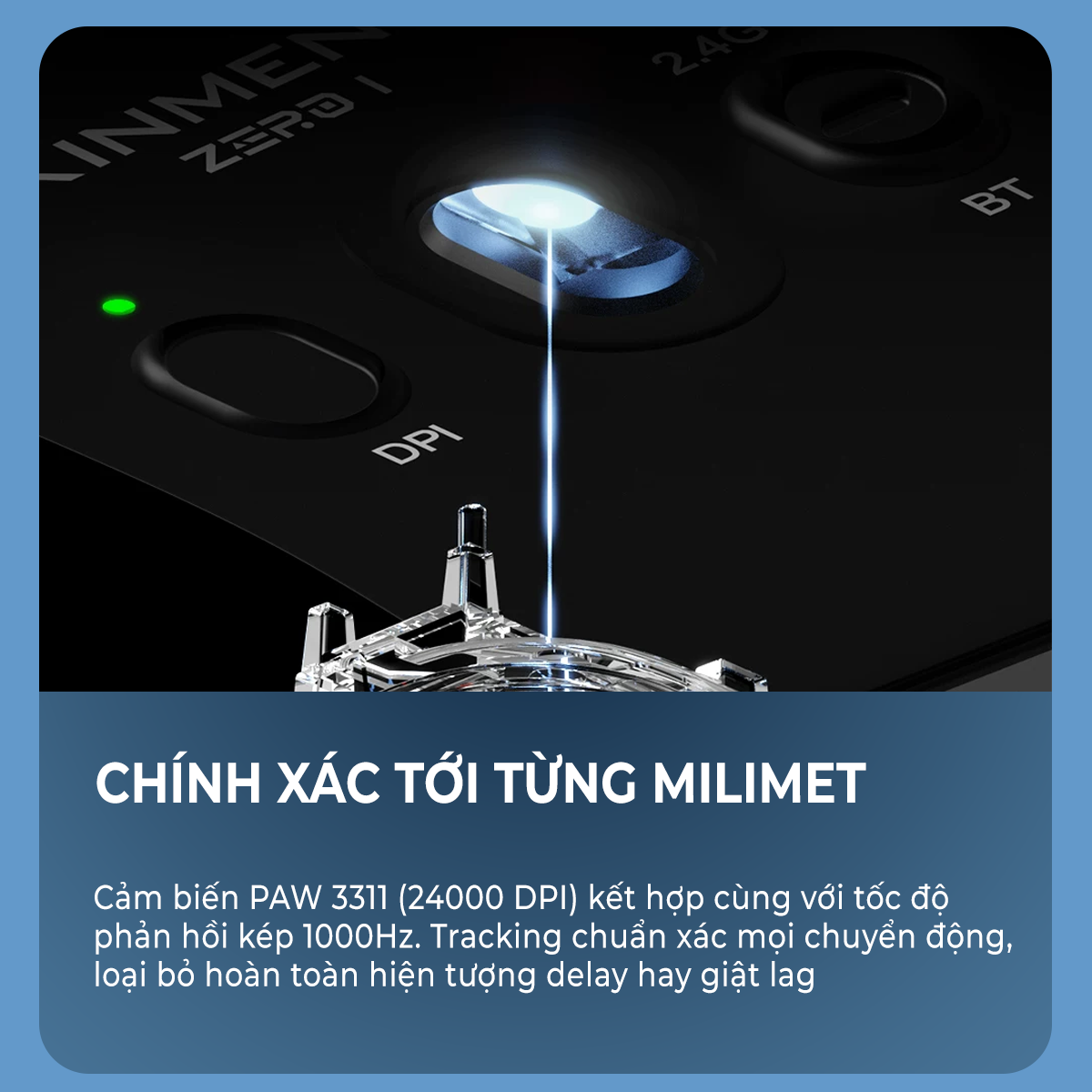 Chuột không dây Xinmeng Zero1 Pro Chuột không dây Xinmeng Zero1Pro
