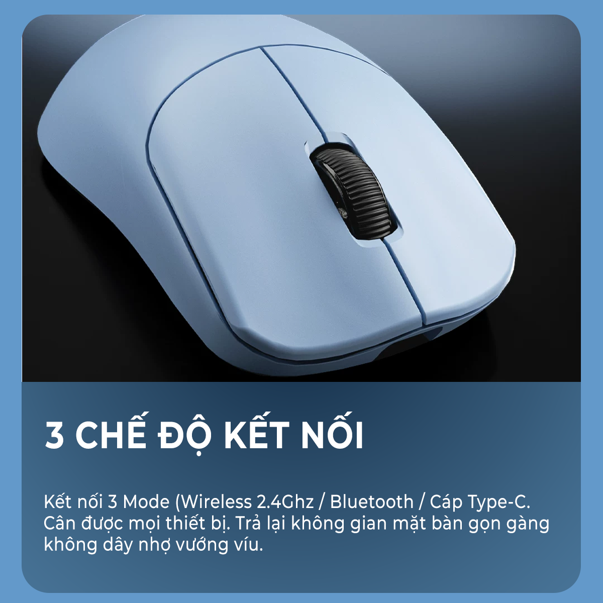 Chuột không dây Xinmeng Zero1 Pro KET NOI 8