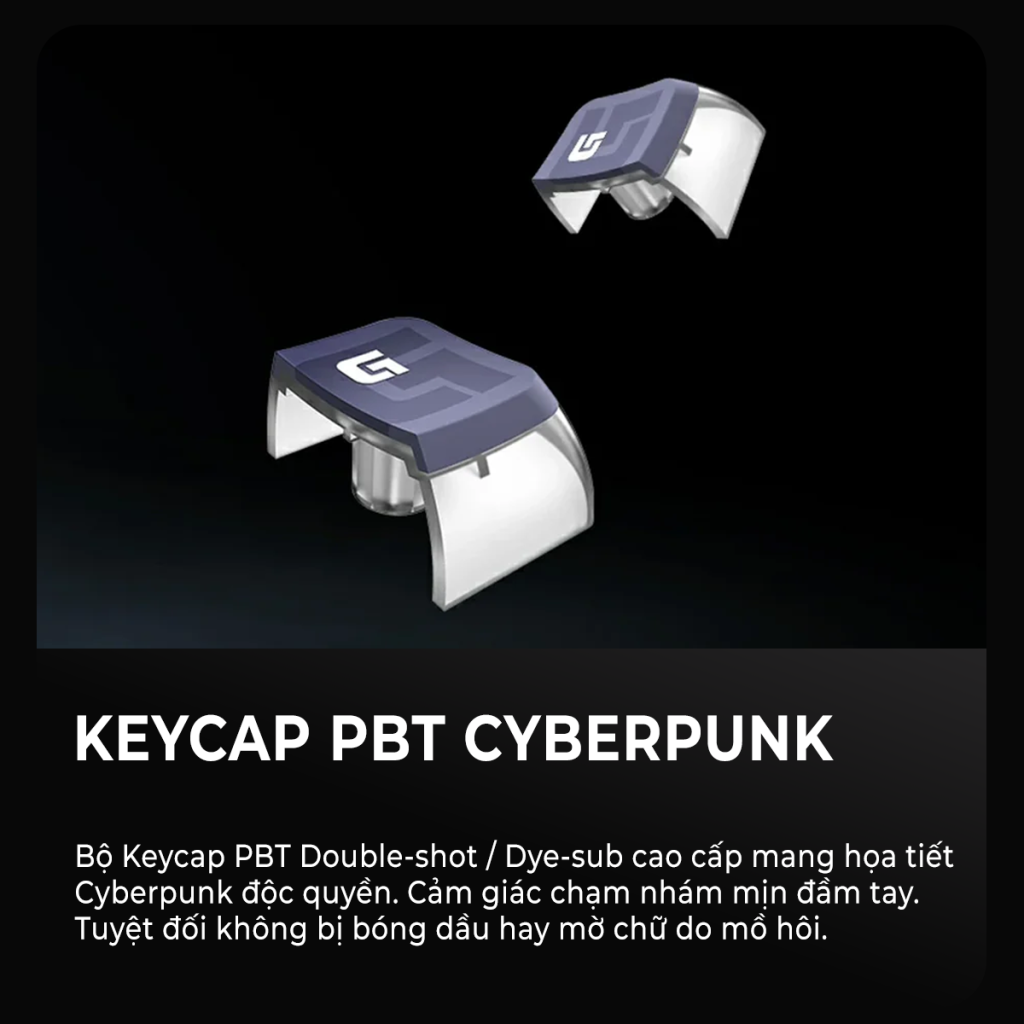 Bàn phím cơ gaming Gravasta Mercury K1 Pro