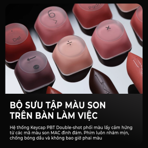 Bàn phím cơ Lofree Dot Lipstick