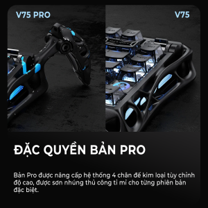 Bàn phím cơ Gravasta Mecury V75 Pro & V75 Bàn phím cơ gaming Gravasta Mercury V75 Pro