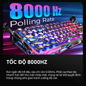 Bàn phím cơ Gravasta Mecury V75 Pro & V75 Bàn phím cơ gaming Gravasta Mercury V75 Pro