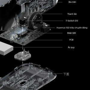 Chuột không dây Xinmeng Zero1 Pro Chuột không dây Xinmeng Zero1Pro