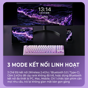 Bàn phím cơ Xinmeng S87 Pro