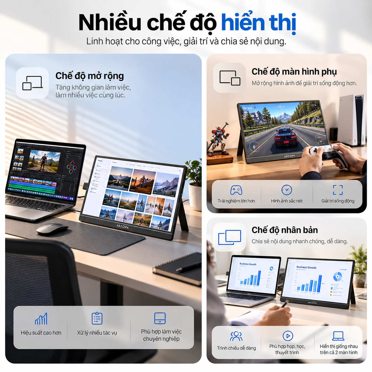 Màn hình di động ARZOPA A1 Màn hình di động ARZOPA A1